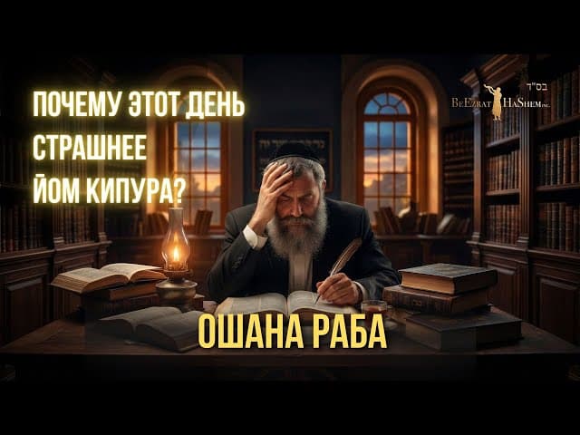 Ошана Раба: Почему этот день страшнее Йом Кипура? | Последний шанс на приговор!