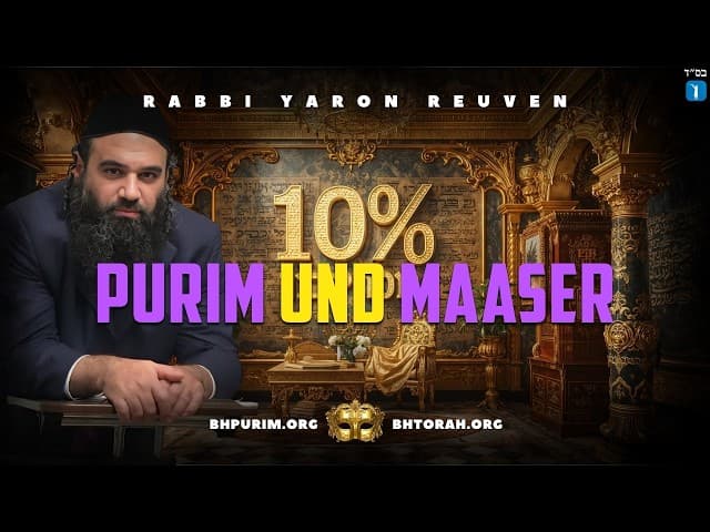 Kann Maaser für Purim Mitzvot verwendet werden?
