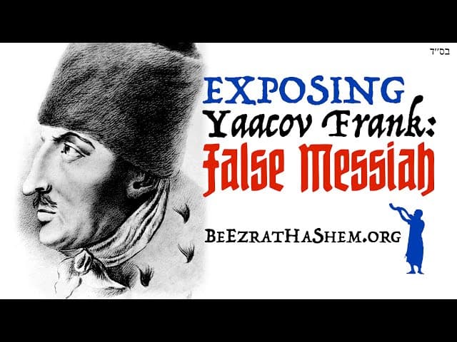 Exposing Jacob Frank False MaShiach