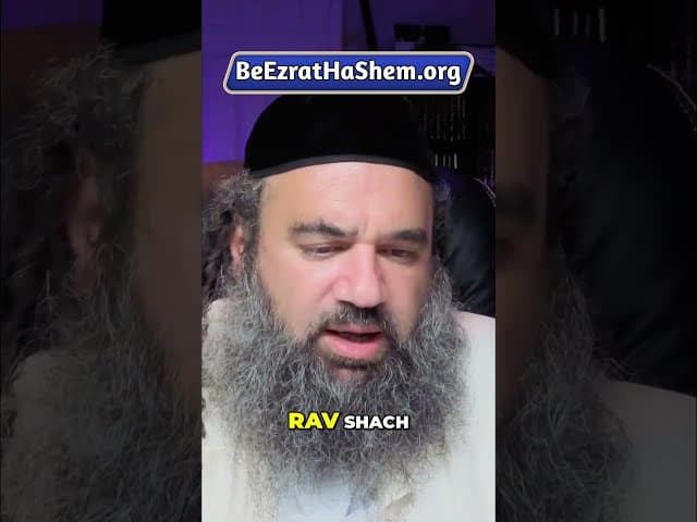 Rav Shach's Wisdom: Don't Abandon Your Past!