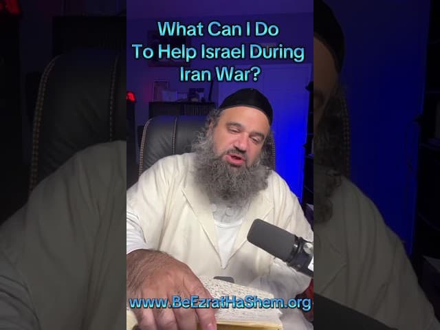 What Can I Do To Help Israel During Iran War?