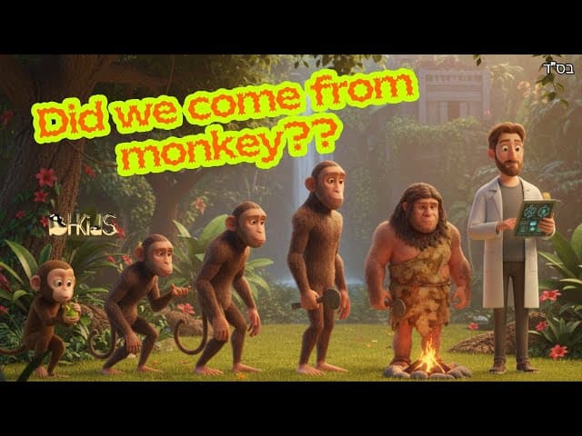 Did We Come from a Monkey? | TORAH FOR KIDS AI