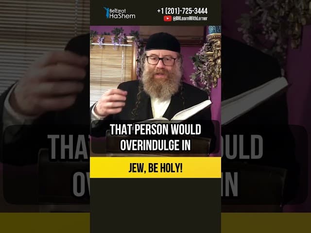 Jew, be Holy! 💎What does it mean to be Holy? #shorts #torah