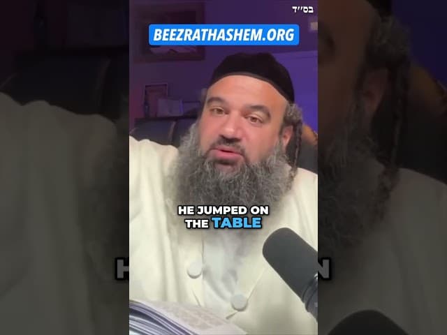 Baruch Mordechai au Tish de Pourim