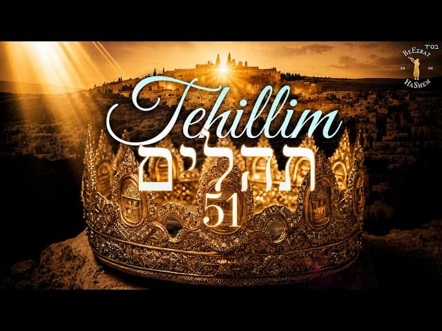 Tehillim 51-  A Pure Heart- תהילים נ"א | Jewish Music