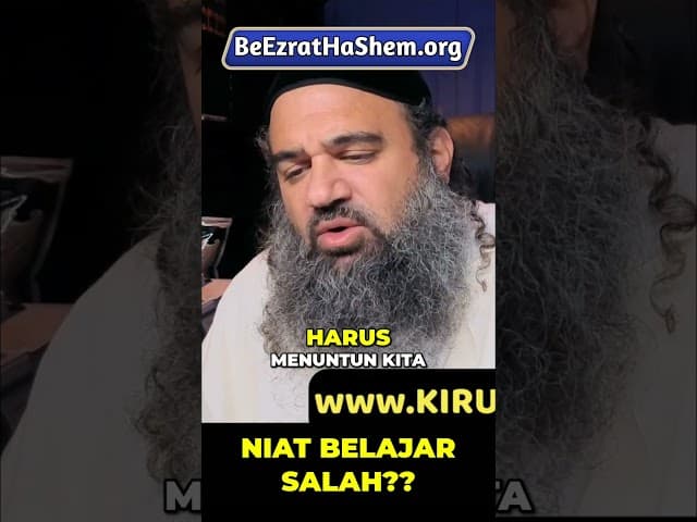 Murid Yang Tak Pantas? #Torah #Yahudi #RabiYaronReuven
