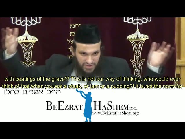 Rabbi Steinmann's Way Of Living - Enjoying Here Or There?