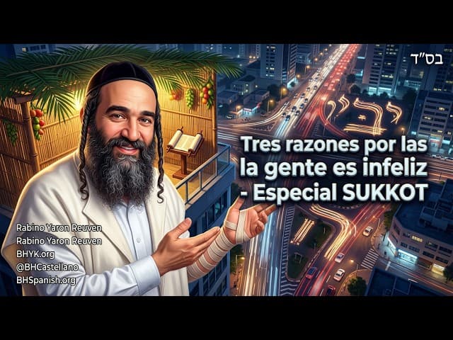 Tres Razones por las que la Gente es Infeliz - Especial Sukkot
