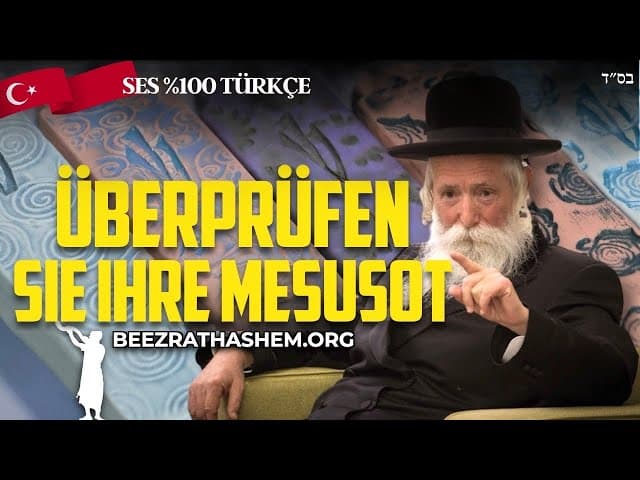 Mezuzanı Kontrol Et - Rav Yitzchak Grossman Hikayesi