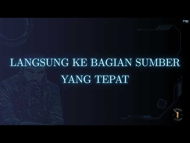 AI Rabbi 2.0 Telah Hadir!