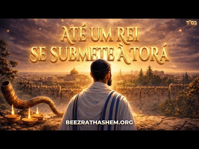 O Rei Judeu MaShiach - MUSSAR Pirkei Avot