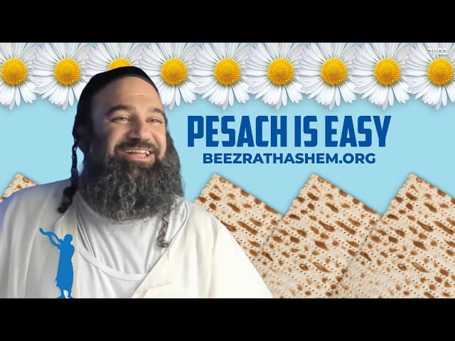 Pesach Is Easy Today