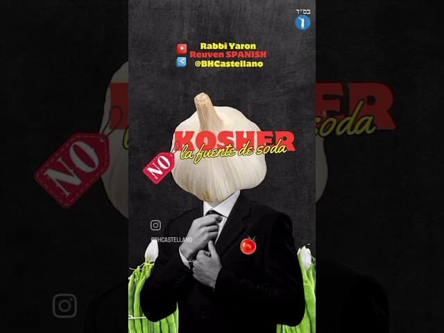 La fuente de soda NO KOSHER