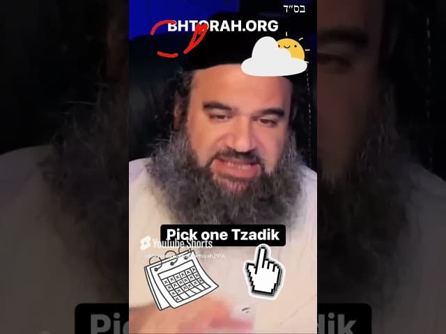 Pick One Tzadik