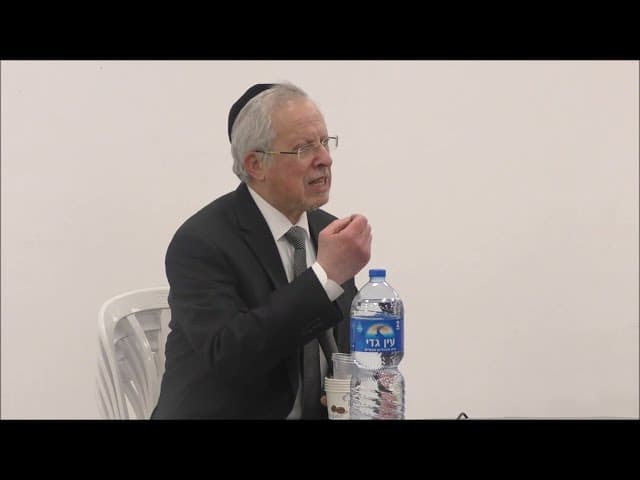הרב מרדכי נויגרשל -- שיעור לבנות עליה