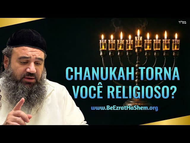 Acender velas de Chanucá te torna religioso?