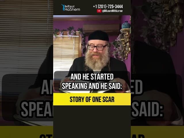 😲 Story of one scar #shorts #Torah