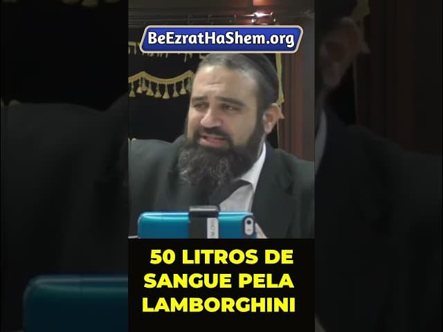 Tempo é vida, não dinheiro #Torá #Judeu #RabinoYaronReuven