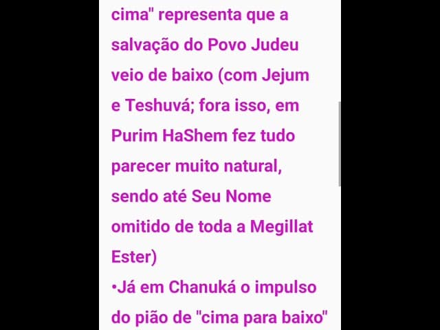 Ameaças e Salvações.