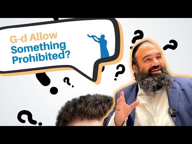 Will G d allow something prohibited to be permitted?