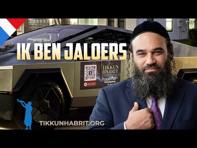 Rabbi Yaron Reuven is jaloers op deze persoon.