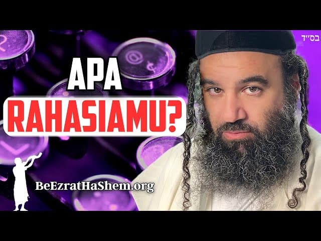 Apa Rahasia Rabi Yaron Reuven?