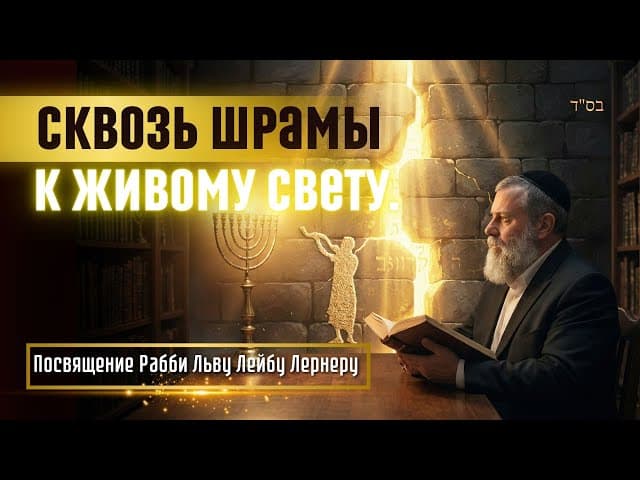 Сквозь шрамы — к Живому Свету | Посвящение Рабби Льву Лейбу Лернеру
