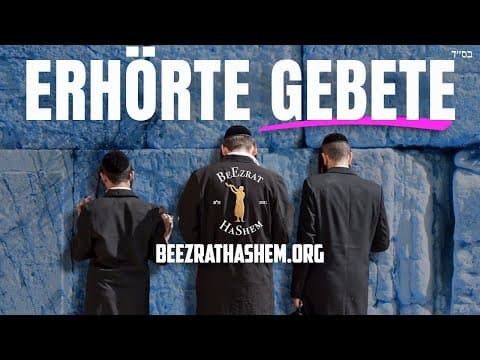 Das Geheimnis erhörter Gebete an Pesach