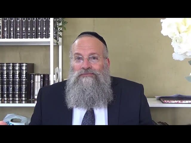 הרב יצחק בן נאים -  מסכת אבות פרק ב משנה ד חלק א 28