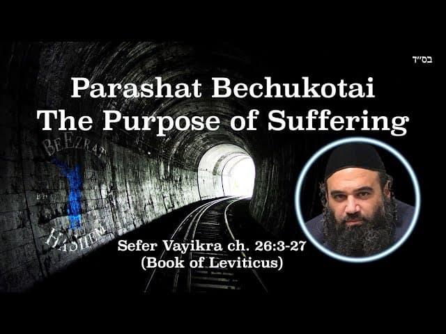 The Purpose of Suffering - Parashat Bechukotai