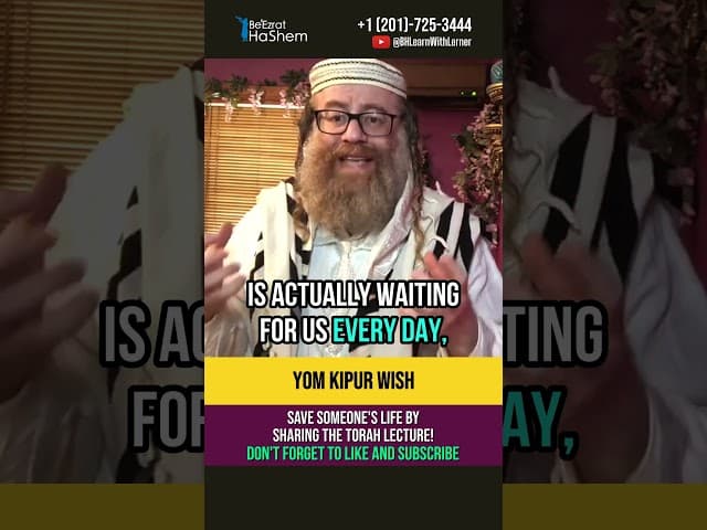 Yom Kippur Wish 💡 Getting Closer to Hashem 💎 Holy Moment #shorts #torah #yomkippur