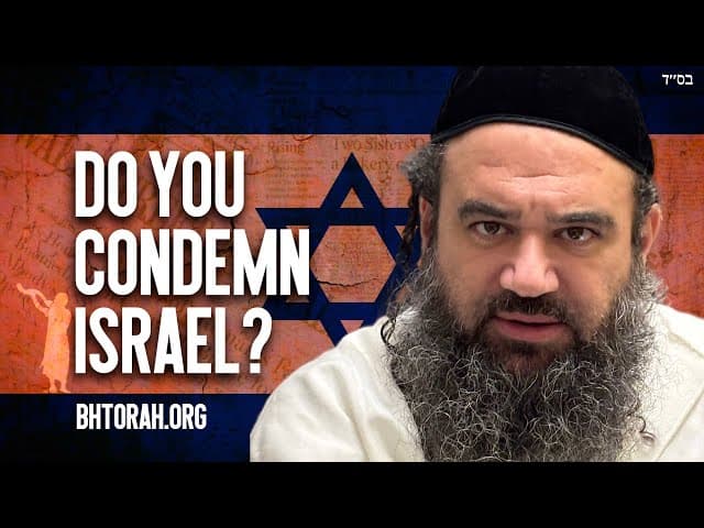 Jewish Rabbi Condemns Israel's Actions