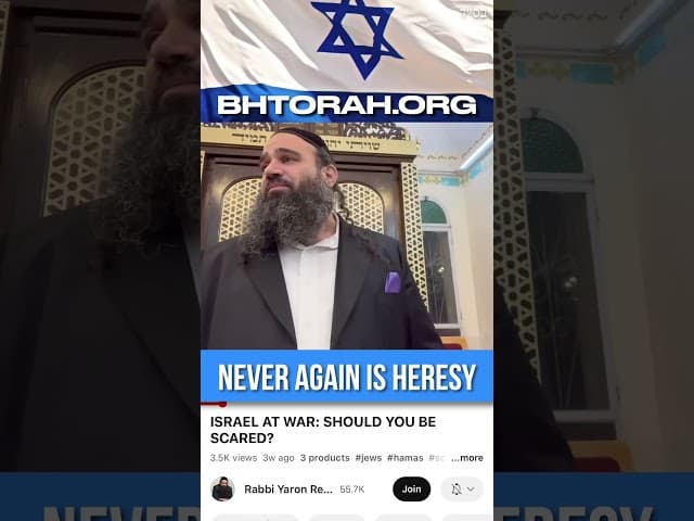 O Que “Nunca Mais” Realmente Significa #Judeu #Judaísmo #Sionismo #NuncaMais #AmYisraelChai