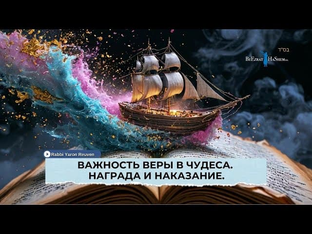 Важность веры в чудеса. Награда и наказание | Раввин Ярон Реувен