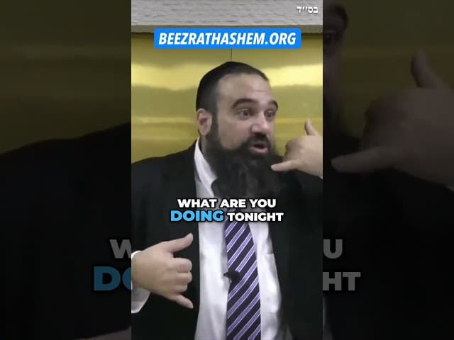 Can't Blame The Yetzer Hara