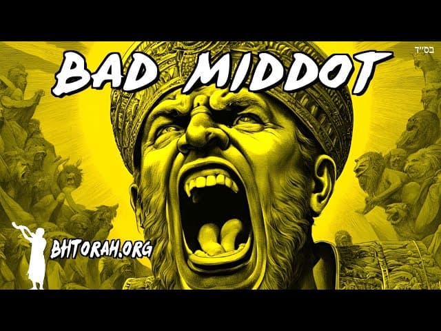 Chassidut For Overcoming Bad Traits