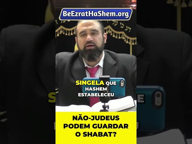“Entre Mim e Vós”: O Verdadeiro Significado do Shabat#Torá #Judeu #RabinoYaronReuven