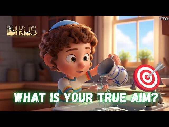 What is Your True Aim?🌟 | TORAH FOR KIDS AI