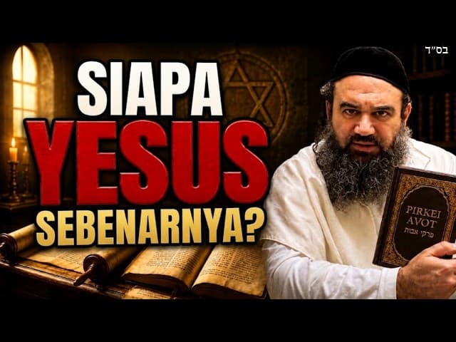 Rahasia Torah MEMBONGKAR Yesus (Yeshua) & Perjanjian Baru | Mussar Pirkei Avot 63