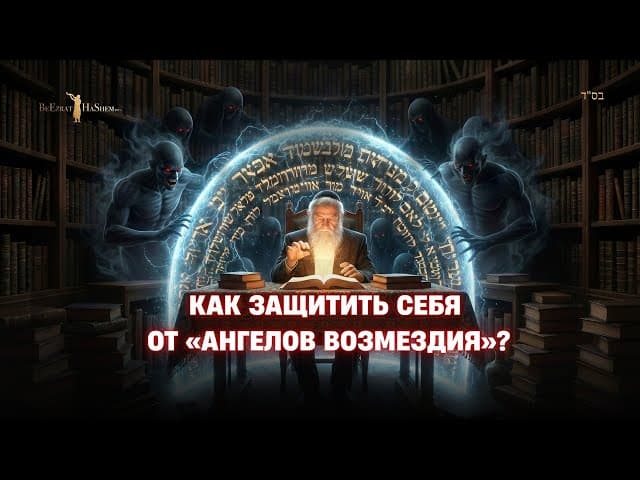 Как защитить себя от «Ангелов Возмездия»? | Раввин Ярон Реувен