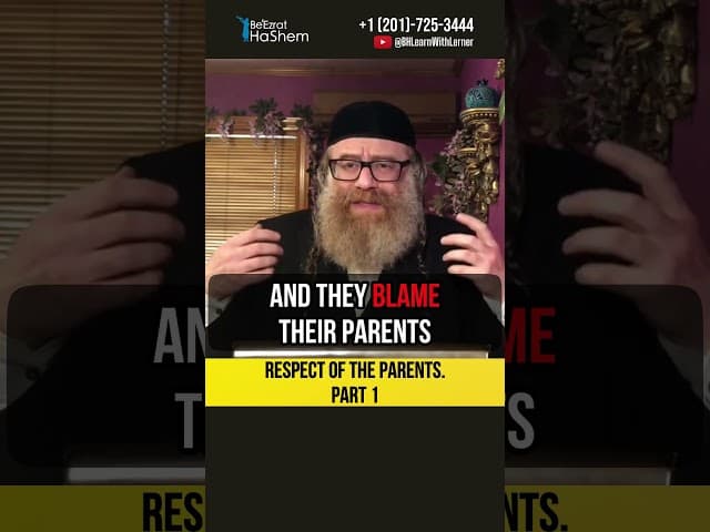 Be Grateful 💡 Respect of the parents 1️⃣ #shorts #torah