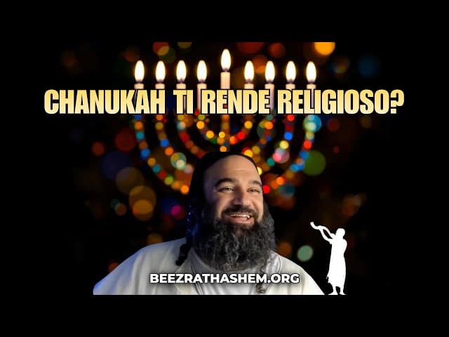 Accendere candele di Chanukah ti rende religioso?