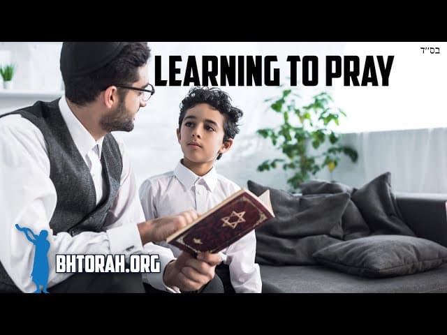 Teaching Your Son How To Pray in Judaism
