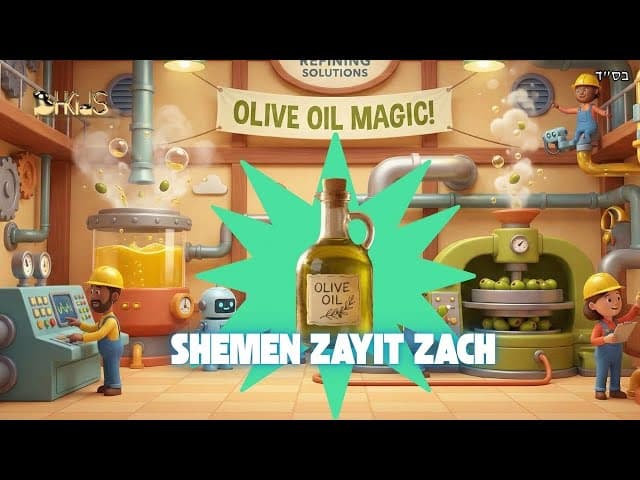 Shemen Zayit Zach | TORAH FOR KIDS AI