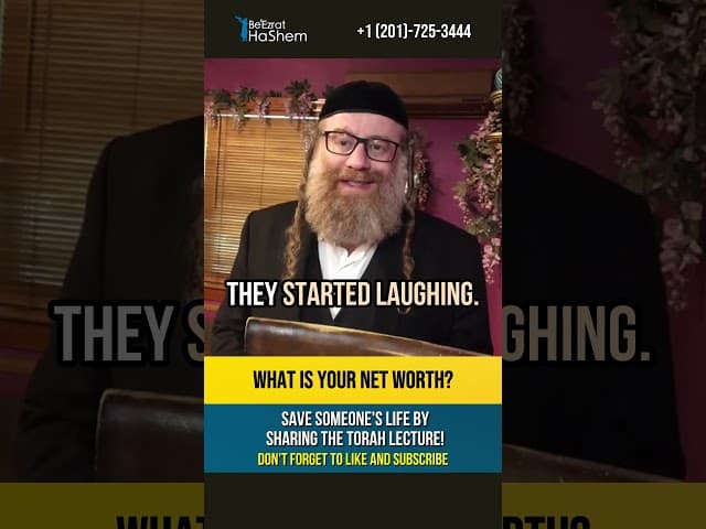 How to get Rich in Heavens 💸 Incredible Story about Rabbi Abarbanel #shorts