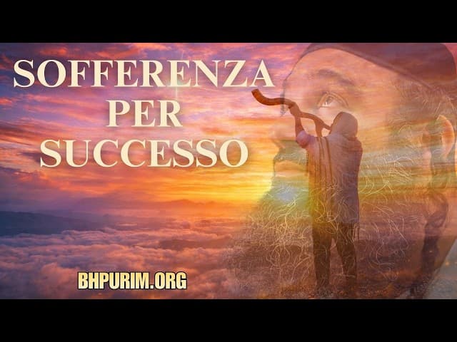 Sofferenza per successo - Pirkei Avot MUSSAR