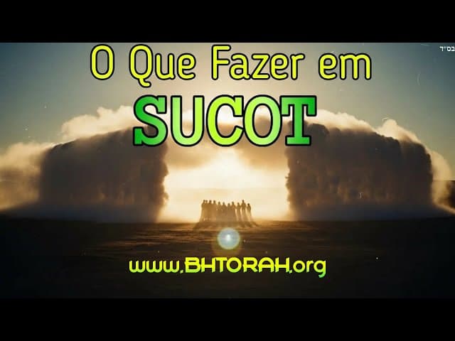 A verdadeira alegria só vem do esforço – Lições de Sucot e das Mitzvot dos Arba Minim