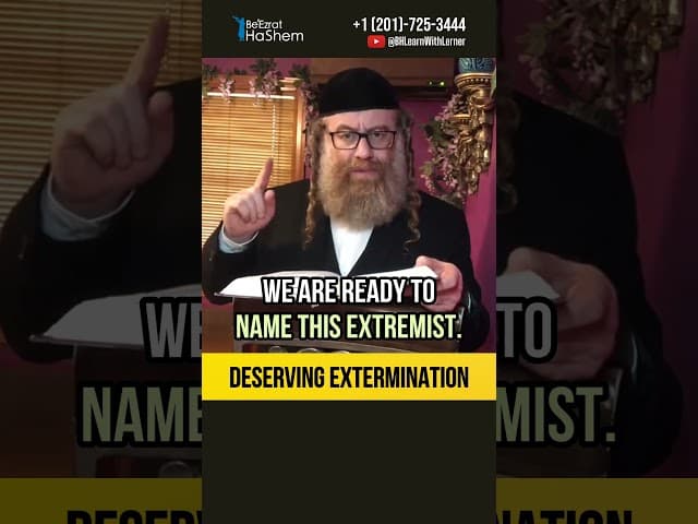 Town deserving destruction 😲 Non-Kosher community #shorts #torah