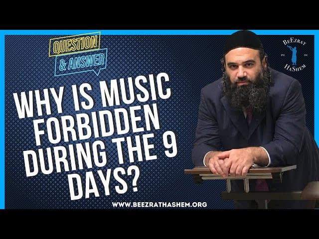 WHY IS MUSIC FORBIDDEN DURING THE 9 DAYS?