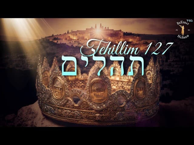 TEHILLIM 127 תהילים קכז | Jewish Music